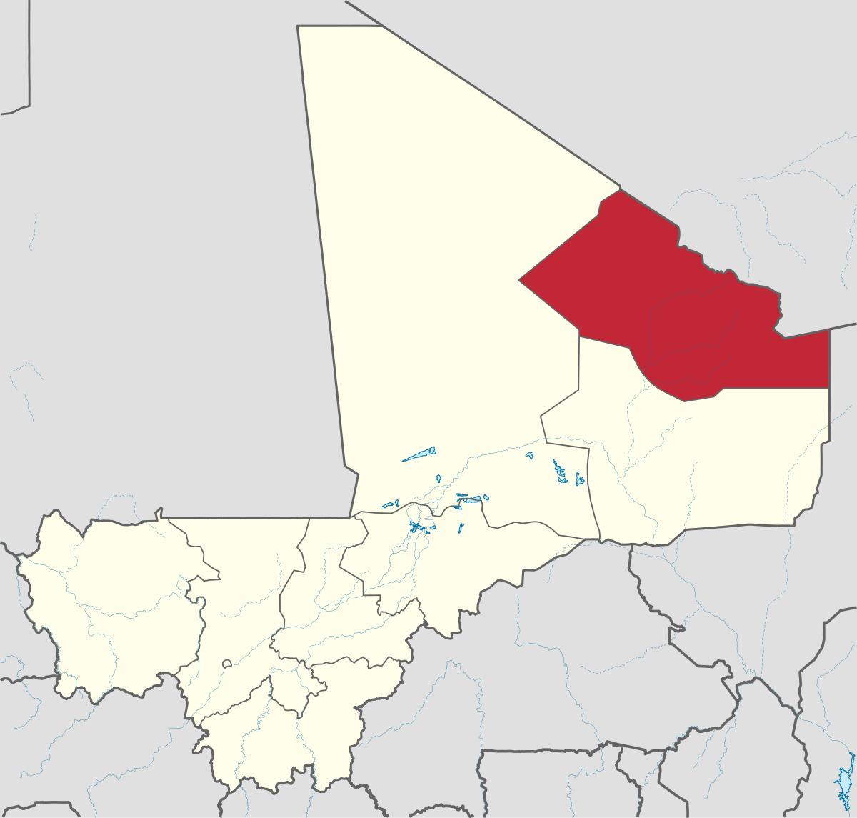 რუკა kidal Mali
